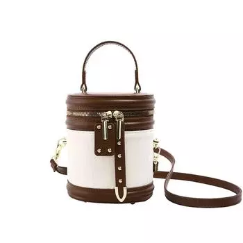 Большая вместимость сумки через плечо для женщин с внутренним отделением из ПУ, сумки-ведра, прочные, модные