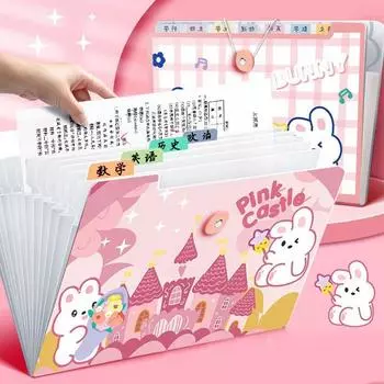 Большая вместимость сумки для хранения файлов, 8/12 карманов, расширяющаяся папка-регистратор формата А4 для счетов A(8 Pockets)