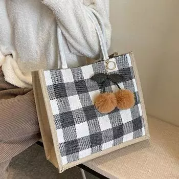 Большая вместимость вафельная сумка-тоут женская сумка-тоут для поездок на работу большая вместимость переносная сумка через плечо