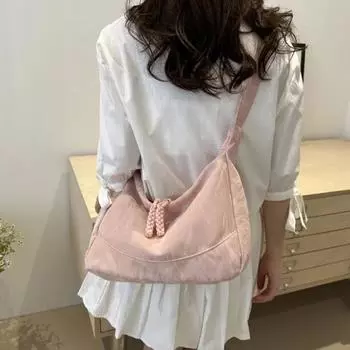 Большая вместительная фактурная сумка через плечо из мягкой искусственной кожи, однотонная сумка-тоут для работы чёрный