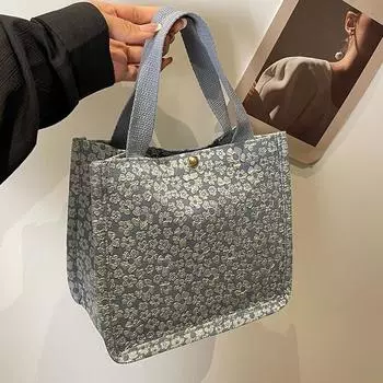 Большая вместительная холщовая сумка, женская модная сумка-тоут, женская универсальная сумка через плечо в иностранном стиле