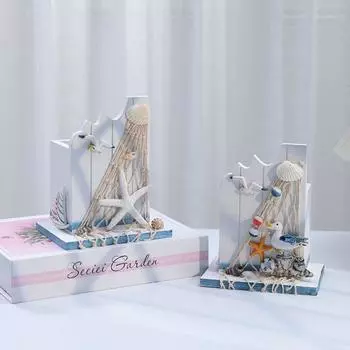 Большая вместительная коробка для хранения карандашей в стиле океана, контейнер для ручек, домашний декор для вечеринки, подарок Style 2