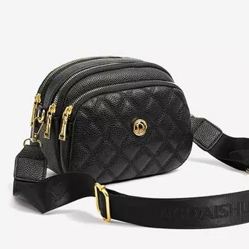 Большая вместительная многослойная кожаная сумка через плечо для женщин, женские роскошные сумки, роскошная сумка