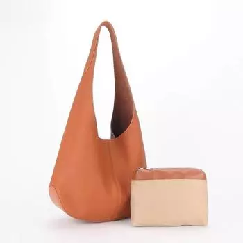 Большая вместительная мягкая кожаная большая сумка для отдыха, новая женская сумка из натуральной кожи, нишевая сумка-ведро, большая сумка на одно плечо