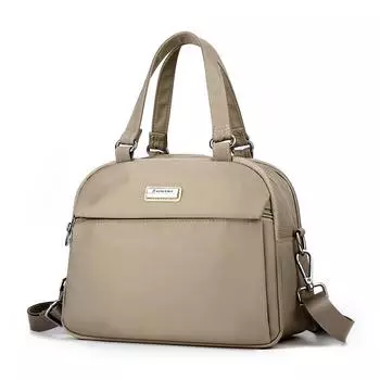 Большая вместительная нейлоновая сумка для покупок для женщин, сумка через плечо, сумка через плечо с верхней ручкой, 5-слойная сумка