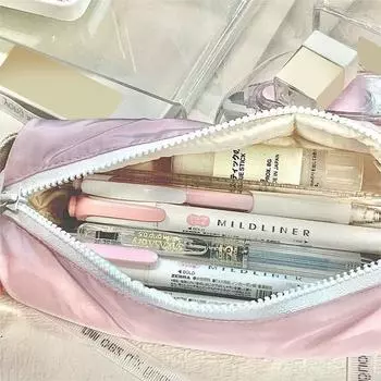 Большая вместительная пенал прочный пенал настольные сумки для хранения многофункциональный портативный пенал симпатичная канцелярская сумка