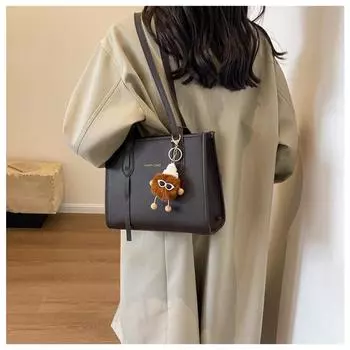 Большая вместительная простая сумка, новая повседневная сумка через плечо класса люкс, ретро-сумка через плечо для поездок на работу, модная портативная сумка через плечо