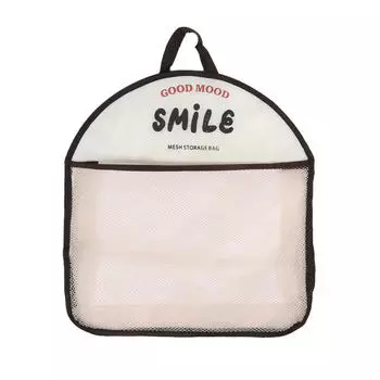 Большая вместительная сетчатая сумка для хранения, многоразовая сумка для хранения нижнего белья и носков, домашняя кухонная подвесная сумка для мусора letter (of the alphabet)