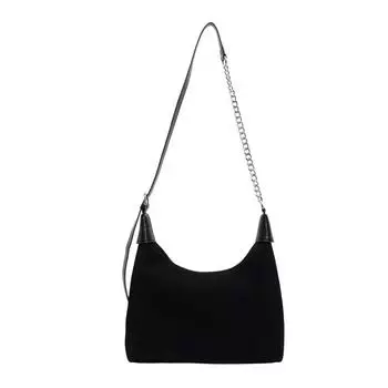 Большая вместительная сумка через плечо для женщин, ретро-матовая однотонная высококачественная сумка с маятниковой текстурой, новая застежка-молния