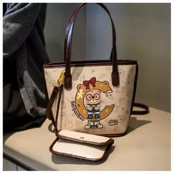 Большая вместительная сумка через плечо, сумка через плечо, студенческая сумка, новая