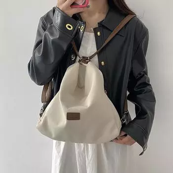 Большая вместительная сумка через плечо, сумка-шоппер для женщин, хлопковая ткань, модная холщовая сумка-тоут, женские сумки, дорожные сумки