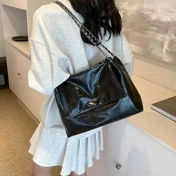 Большая вместительная сумка через плечо для женщин, новая женская сумка, модная сумка для поездок на работу, сумка для студентов колледжей