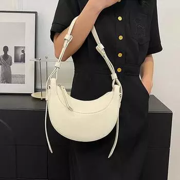 Большая вместительная сумка через плечо на одно плечо, элегантная и универсальная, повседневная и элегантная, новая сумка