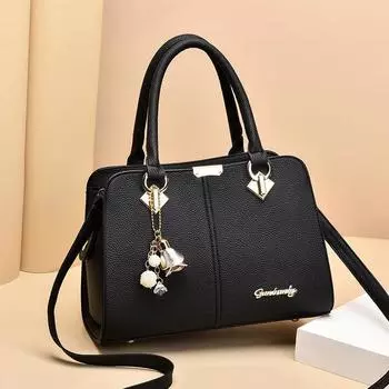 Большая вместительная сумка через плечо для мам среднего возраста, простая сумка через плечо, новая мода, зима