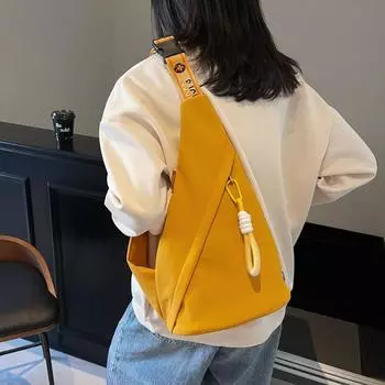 Большая вместительная сумка через плечо женская многоцелевая сумка через плечо чёрный