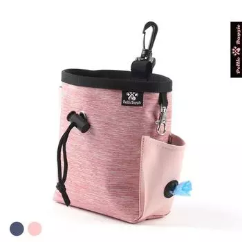 Большая вместительная сумка для дрессировки собак, прочный карман для корма для домашних животных, сумка для поощрения за закуски blue no waist belt