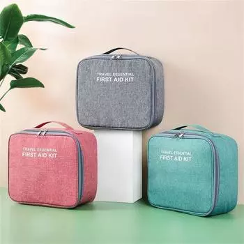 Большая вместительная сумка для хранения лекарств, аптечка, аптечка, сумка для выживания в чрезвычайных ситуациях Purple-S