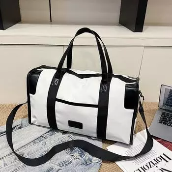 Большая вместительная сумка для отдыха и путешествий, модная персонализированная, вручную предложенная, сумка для плохого багажа, сухая, влажная, разделительная, спортивная, для плавания, фитнеса