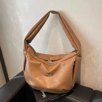 Большая вместительная сумка для пельменей, женская сумка через плечо, сумка-тоут для поездок на работу, рюкзак для школьников чёрный