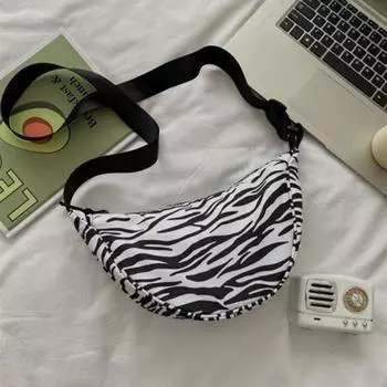 Большая вместительная сумка для подмышек с принтом из ткани Оксфорд, сумка через плечо, модная сумка через плечо