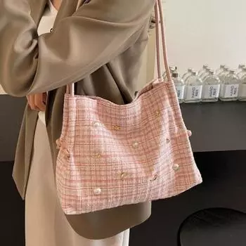 Большая вместительная сумка для поездок на работу, популярная в этом году новая сумка через плечо и подмышку, универсальная портативная сумка премиум-класса на каждый день