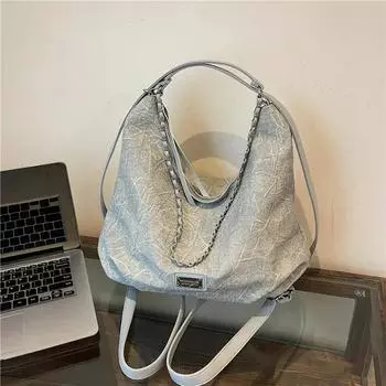 Большая вместительная сумка для женщин, новый модный дорожный рюкзак, высококачественная сумка на плечо на осень и зиму