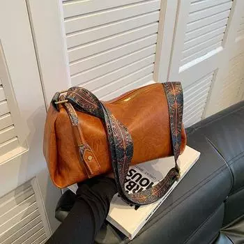 Большая вместительная сумка для женщин, сумка через плечо из вощеной кожи с масляным покрытием, женская сумка через плечо, роскошный дизайнер, высокое качество