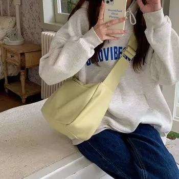 Большая вместительная сумка для женщин, новая мягкая кожаная сумка-тоут для поездок на работу для студентов колледжей, сумка через плечо