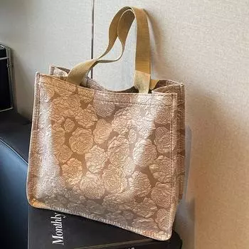 Большая вместительная сумка для женщин, летняя сумка для поездок на работу и обратно, женская сумка на одно плечо для студентов колледжей