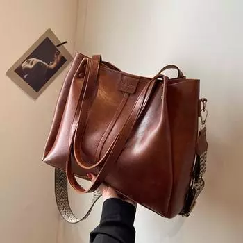 Большая вместительная сумка хобо для женщин, сумки через плечо для женщин, большие стильные сумки хобо из мягкой кожи