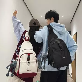 Большая вместительная сумка на грудь для мужчин и женщин, цветная велосипедная сумка, дорожная сумка на плечо серый