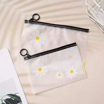 Большая вместительная сумка на молнии, водонепроницаемая, прозрачная, удобная, герметичная, пластиковая, маленькая, сумка для хранения, многофункциональная, с защитой от окисления 21x14cm