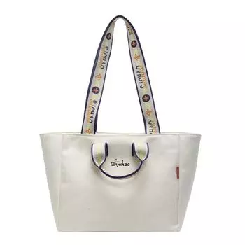 Большая вместительная сумка, новая осенне-зимняя сумка для поездок на работу, простая и универсальная сумка через плечо