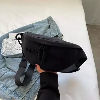 Большая вместительная сумка-полумесяц для женщин, поясные сумки, сумка через плечо, корейский модный тренд