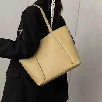 Большая вместительная сумка-тоут для женщин, сумка для поездок на работу, универсальная высококачественная сумка через плечо для женщин