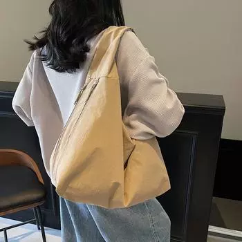 Большая вместительная сумка-тоут для женщин, сумка через плечо для поездок на работу белый