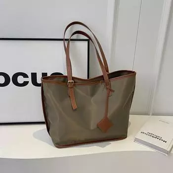 Большая вместительная сумка-тоут, женская сумка через плечо, пригородная сумка