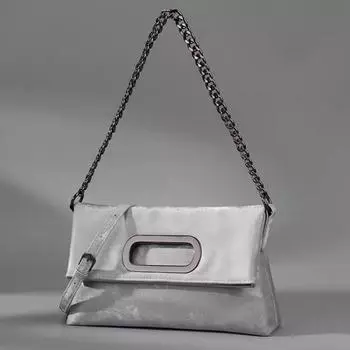 Большая вместительная сумка-тоут, женская новая сумочка, модная универсальная сумка через плечо с ретро-текстурой, сумка на цепочке под мышкой 30cm*8cm*16cm