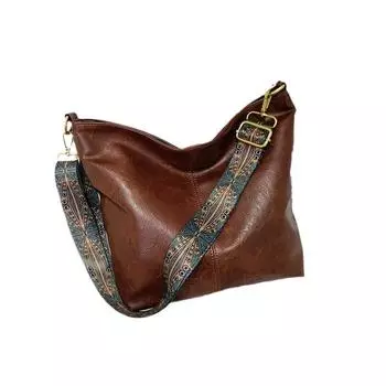 Большая вместительная сумка-ведро Retro Commuter чёрный