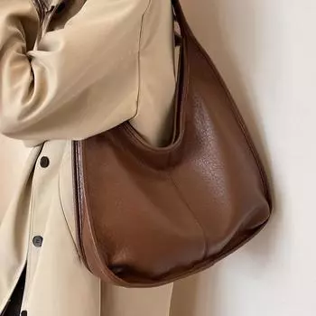 Большая вместительная сумка женская 2024 новая модная универсальная сумка-ведро текстура для работы и учебы сумка-тоут для поездок на работу белый