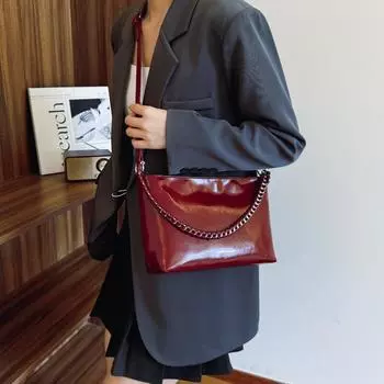 Большая вместительная сумка женская 2024 модная сумка через плечо в иностранном стиле премиум-класса универсальная сумка-мессенджер маленькая квадратная сумка серебряный