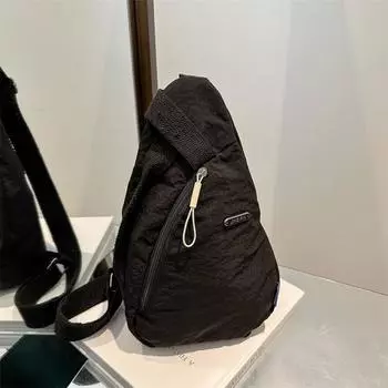 Большая вместительная сумка женская 2025 новая сумка-мессенджер из ткани спортивная взрывная сумка через плечо нагрудная сумка синий