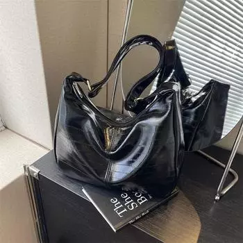 Большая вместительная сумка женская модная новая зимняя сумка для поездок на работу универсальная текстура иностранный стиль модная сумка-мессенджер one size fits all