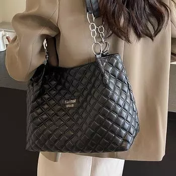 Большая вместительная сумка женская модная сумка для поездок на работу женская школьная сумка через плечо розовый