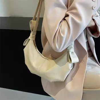 Большая вместительная сумка, женская сумка через плечо, пригородная сумка через плечо белый