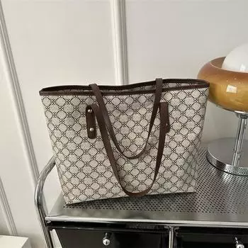 Большая вместительная сумка женская сумка 2024 новая японская и корейская сумка для отдыха на работе модная иностранная сумка через плечо сумка белый