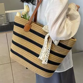 Большая вместительная сумка женская сумка-тоут для поездок на работу модная выходная пляжная сумка женская сумка через плечо