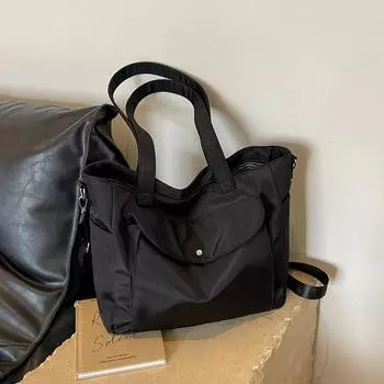 Большая вместительная водонепроницаемая нейлоновая школьная сумка на одно плечо, сумка для поездок через плечо, сумка для компьютера, новая