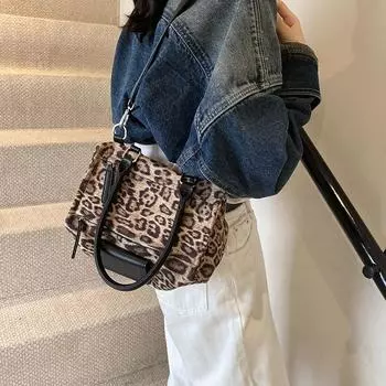 Большая вместительная замшевая сумка женская повседневная универсальная сумка-мессенджер сумка через плечо для поездок на работу красный