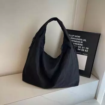 Большая вместительная женская сумка через плечо, простая повседневная сумка через плечо и сумка для поездок на работу в японском стиле, новая